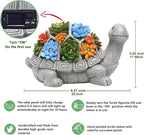 Solar Turtle Statue Light, Yard Decor