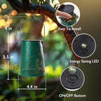 Rabbit Solar Hanging Lanterns, Classic Backyard Decor
