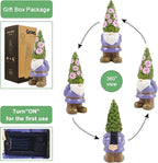 Solar Gnome Statue Light, Yard Decor