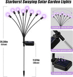 Solar Pathway Lights 2-Pack, Driveway LED