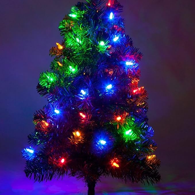 Christmas Fairy Lights 4-Pack, 64ft 200 LED Battery Twinkle Lights