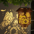 Butterfly Solar Porch Lanterns, Classic Waterproof LED