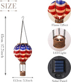 Hanging Solar Outdoor Lanterns, Elegant Waterproof LED