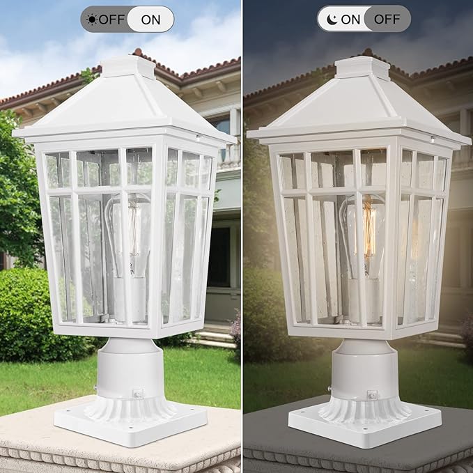 Upgraded Solar Post Cap Lights for Deck, LED