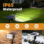 Solar RGB Color-Changing Spotlights, Landscape Lights