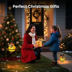 2-Pack Hummingbird Solar Lanterns, Waterproof LED Outdoor Lights