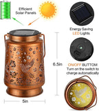 Decorative Hummingbird Solar Lanterns for Outdoor, Waterproof LED