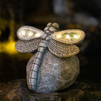 Solar Dragonfly Statue Light, Yard Decor