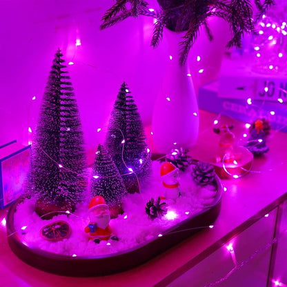 Christmas Fairy Lights 6-Pack, 16ft 50 LED Battery Twinkle Lights