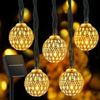 60 LED Christmas Twinkle Lights, 36ft Waterproof for Backyard