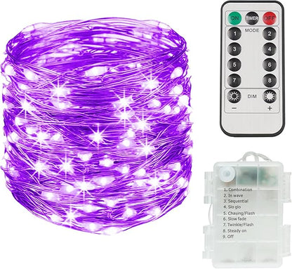 Porch String Lights, 33ft Weatherproof LED