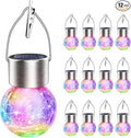 Solar Garden Path Lights 12-Pack, Waterproof