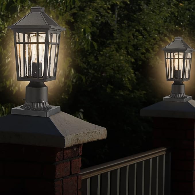 Solar Post Cap Lights, Waterproof LED