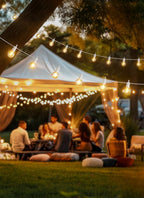 LED Patio String Lights, Waterproof Outdoor