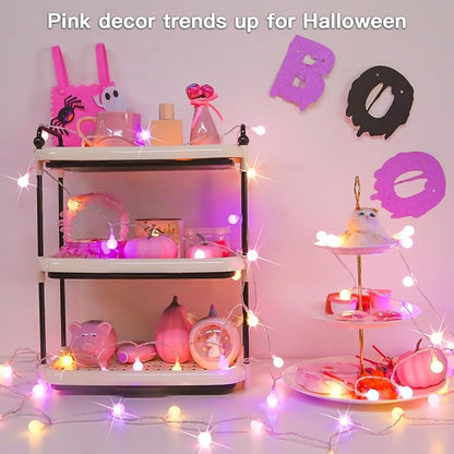 Christmas LED String Lights, Waterproof Timer Lights