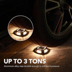 Solar Fence Lights 4-Pack, Waterproof LED