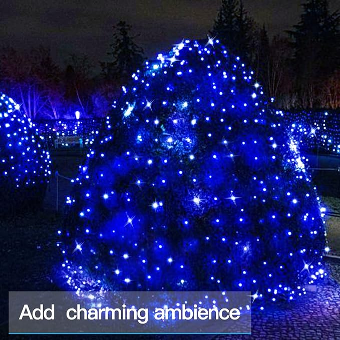 Christmas Yard String Lights, 66ft 200 LED Waterproof