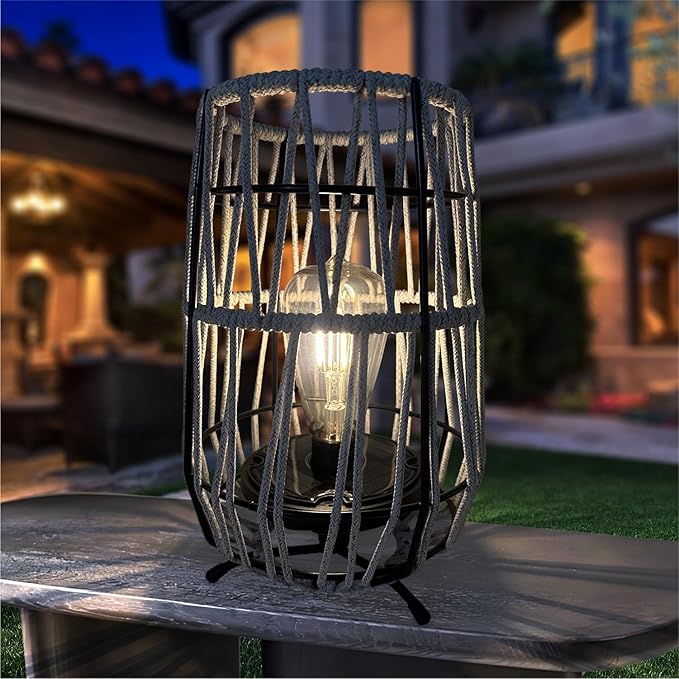 Garden Solar Porch Lanterns, Elegant Waterproof LED