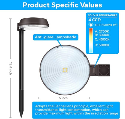 Bright Solar Pathway Lights Outdoor,Dusk to Dawn Solar Driveway Lights,Good Battery Life Yard Light for Walkway Lawn Sidewalk Outside Garden