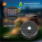 Garden Solar Hanging Lanterns 4-Pack, Charming Porch Decor