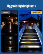 Bright Solar Yard Lights 12-Pack, LED
