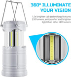 Courtyard Solar Hanging Lanterns 4-Pack, Classic Garden Decor