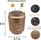 Mushroom Solar Lanterns, Waterproof LED Outdoor Lights