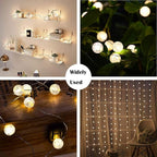 10ft Edison Bulb Patio String Lights, Waterproof