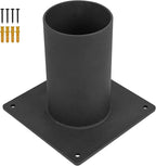 Post Light Pier Mount Adapter, 3" Heavy-Duty