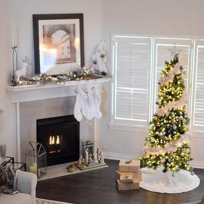 16ft Christmas LED String Lights, Waterproof Timer Lights