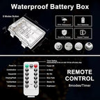 66ft LED Rope Lights, Remote Control Color-Changing