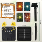 Outdoor String Lights, 14ft Waterproof LED