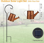 Cardinal Solar Patio Lanterns, Metal Waterproof LED