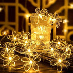 Outdoor String Lights, 84ft Waterproof LED