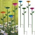 4-Pack Bee Watering Station, Metal Garden Bee Bath