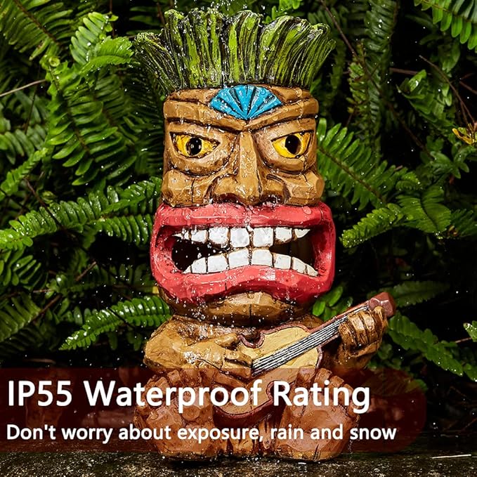 10.35" Garden Solar Lawn Figurine Light, Waterproof