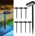 Solar Yard Path Lights 12-Pack, Waterproof
