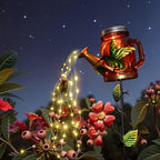 Solar Hummingbird Garden Statue Light, Outdoor Decor