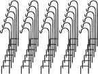 35" Garden Shepherd Hooks, Iron Plant Hangers