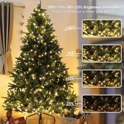 Christmas Fairy Lights, 16ft 1000 LED Battery Twinkle Lights