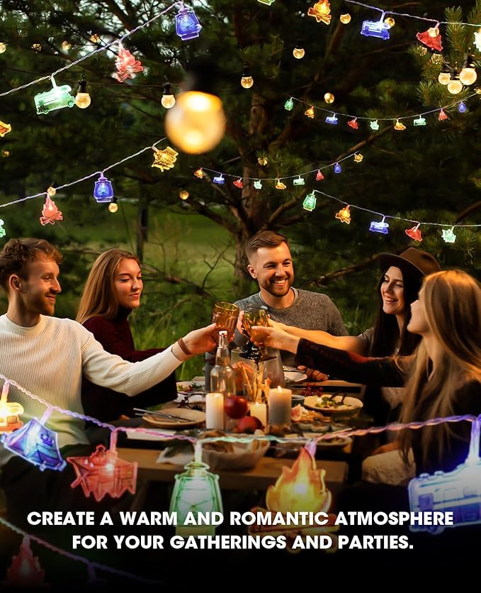 Christmas String Lights, 50 LED Waterproof Twinkle Lights