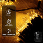 Christmas Fairy Lights, 33ft 100 LED Battery Twinkle Lights