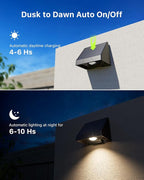 16-Pack Solar Deck Step Lights, Waterproof LED