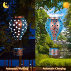 Backyard Solar Lanterns, Waterproof LED Backyard Lights