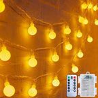 Christmas Yard String Lights 2-Pack, 120 LED Waterproof