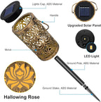 4-Pack Solar Pathway Lights, Waterproof LED Garden Lights