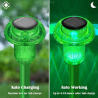 8-Pack Solar Landscape Lights for Garden