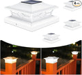 Upgraded Solar Post Cap Lights for Fence, LED