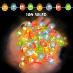 Outdoor String Lights, Multicolor Waterproof LED