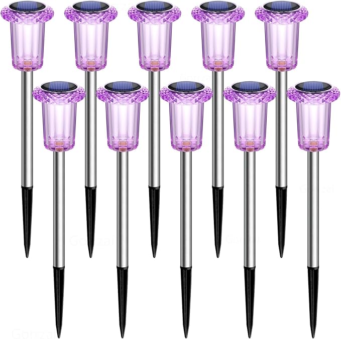 Solar Pathway Lights 15-Pack, Driveway LED